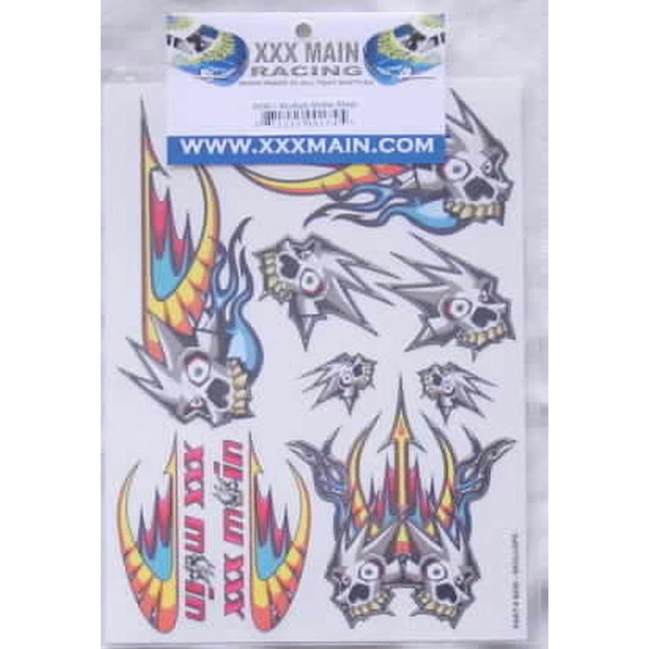 Image of Skullops 1/10th Scale Sticker Sheet by XXX Main