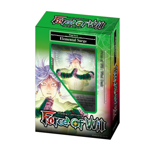 Image of Force of Will CCG 51-Card Wind Deck - Elemental Surge YCW523683-S