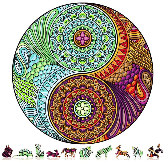 Image of Yin Tang Wooden Puzzle, 200 Pcs