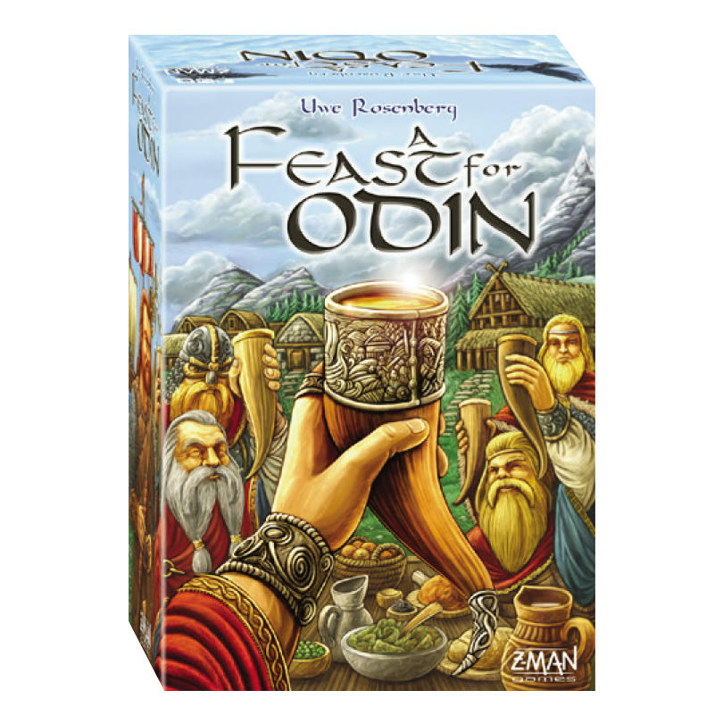 Image of A Feast for Odin board game by Uwe Rosenberg by Z-Man Games ZMGFL100