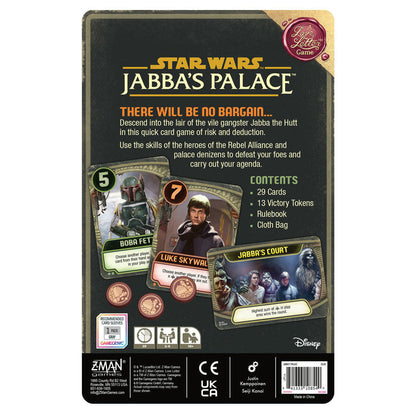 Image of Star Wars - Jabba's Palace A Love Letter Game by Z-Man Games ZMGZLL03