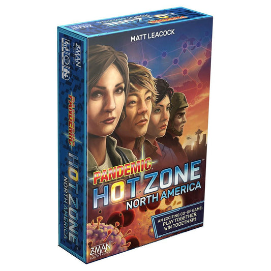 Image of Pandemic Hot Zone: North America board game ZMGZM7141 2-4 play, 30+ Mins, 8+