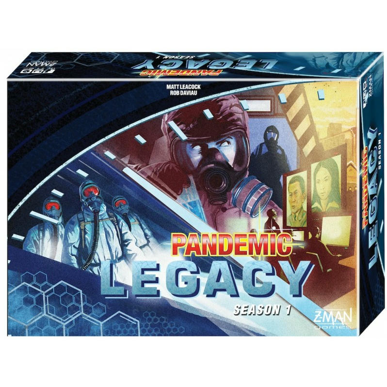 Image of Pandemic: Legacy Season 1 Board Game - Blue by Zman Games ZMGZM7170