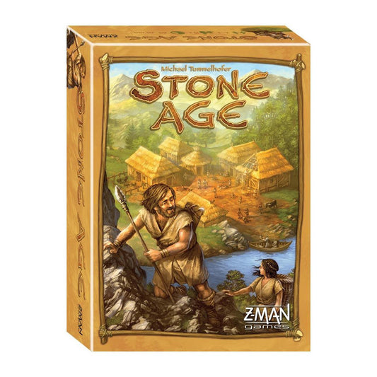 Stone Age board game by Z-Man Games ZGMZM7260 2-4 Play, 13+, 60-90Mins
