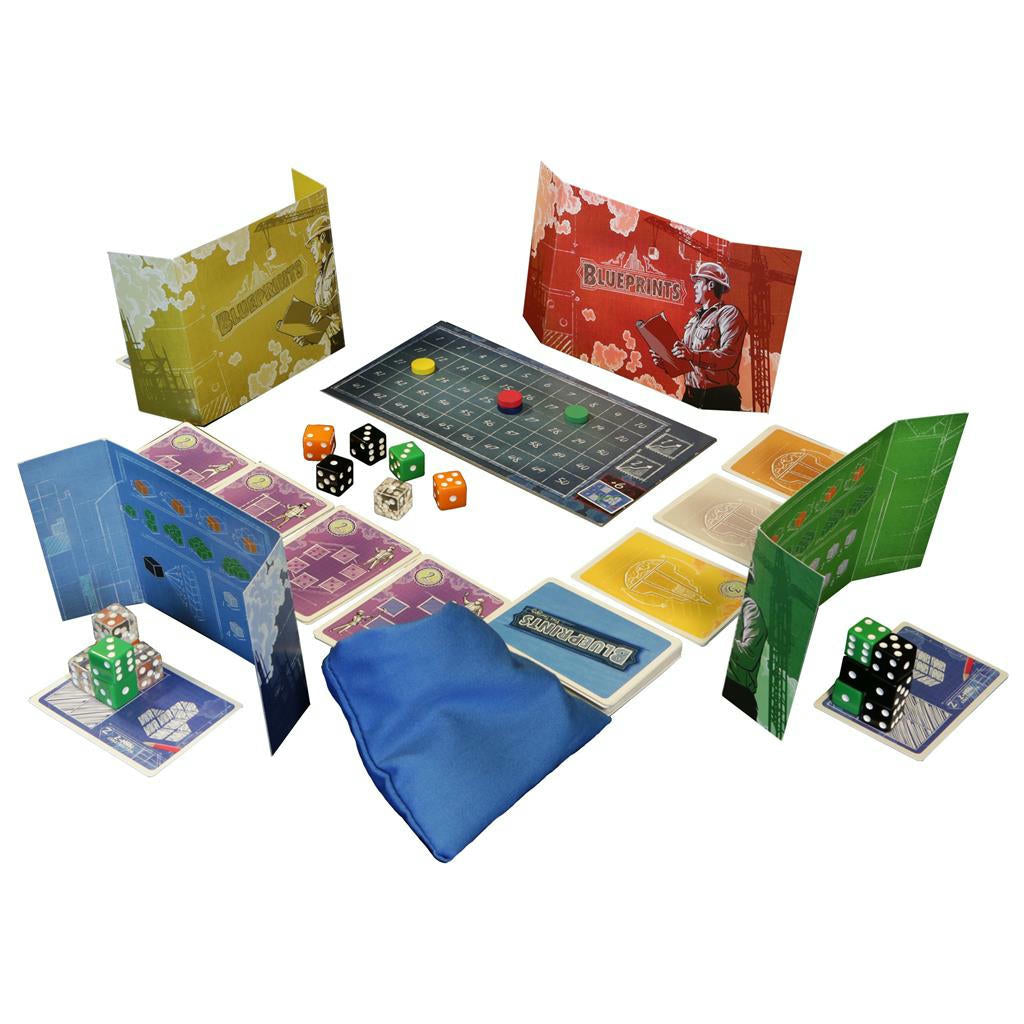Image of Blueprints Board Game by Z-Man Games ZMGZM001