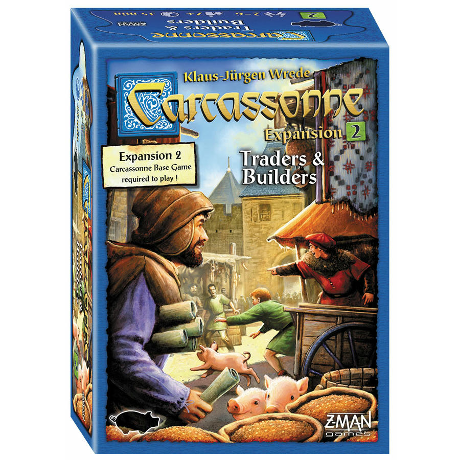 Image of Carcassonne board game: Traders & Builders Expansion Set #2 ZMGZM7812