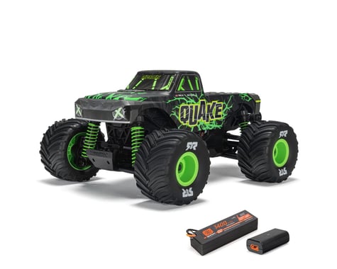 1/16 QUAKE GROM 4X4 RTR Brushed Monster Truck (Battery & Charger Included), Green
