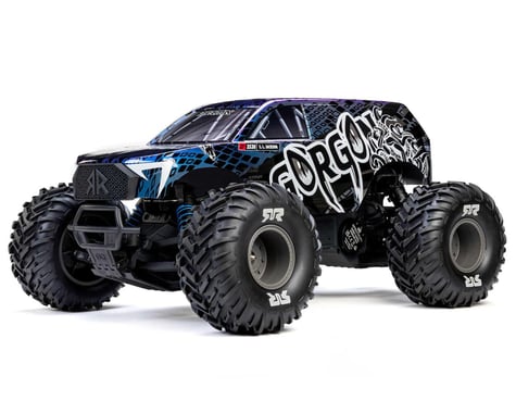 1/10 GORGON 223S 2WD RTR Brushless Monster Truck, Blue/Black