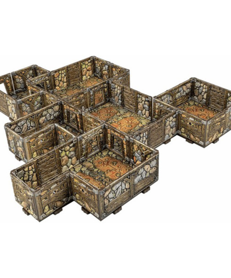 Dungeons & Lasers: Abandoned Mines: Pre-Painted