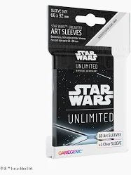 Star Wars: Unlimited Art Sleeves Card Back Black