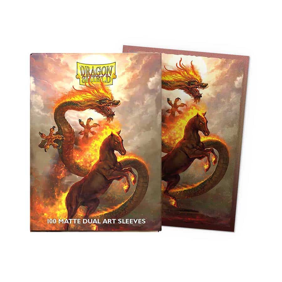 Art: Dual Matte: Fire Horse Slvs (100)