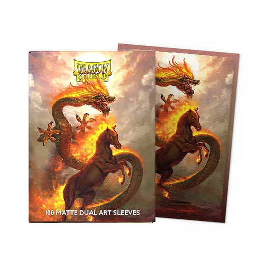 Art: Dual Matte: Fire Horse Slvs (100)
