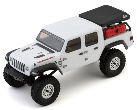 SCX24 Jeep Gladiator 4WD Rock Crawler RTR White