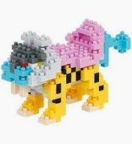 Nanoblock Pokemon Series: Raikou