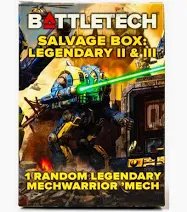 BattleTech: Salvage Box - Legendary II & III Display (9)