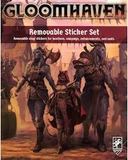 GLOOMHAVEN 2ND EDITION REMOVABLE STICKERS (50)