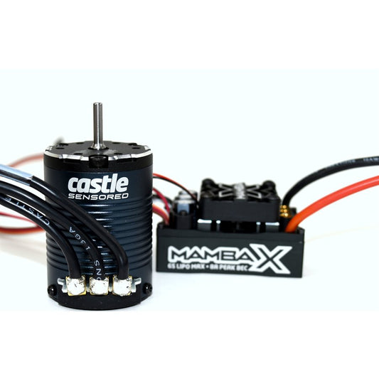 Mamba X 25.2V Waterproof ESC and 1406-3800KV Sensored Motor Combo