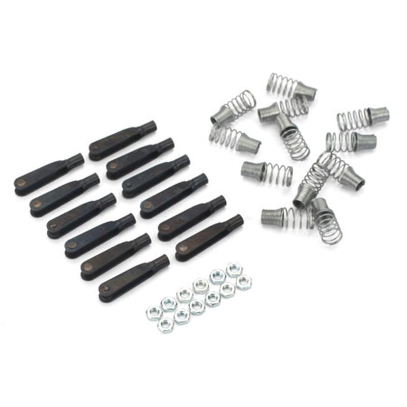4-40 Spring Steel Kwik-Links (For .093 Wire), 12/pkg