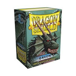 Classic Green Dragon Shield Sleeves
