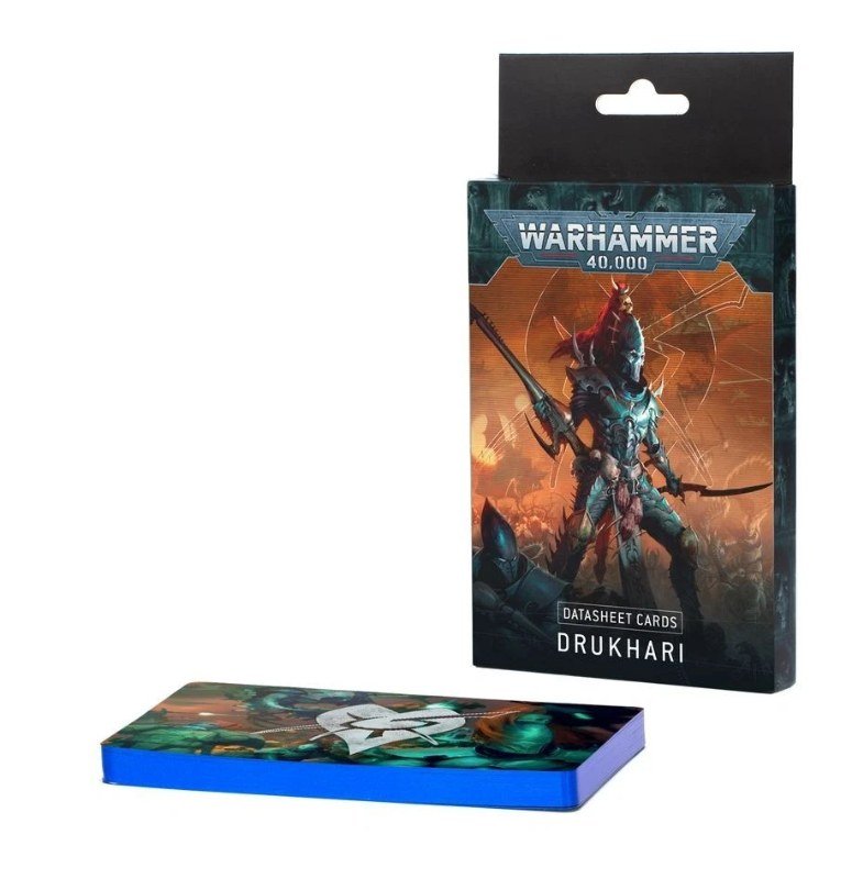 Datasheet Cards: Drukhari (English)
