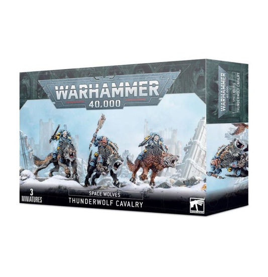 Warhammer 40K: Space Marine Space Wolves Thunderwolf Cavalry