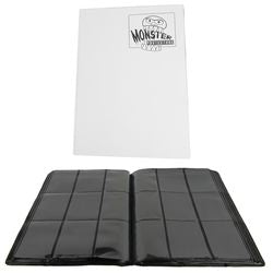 Binder: 9-Pocket: Mega Monster: Matte White