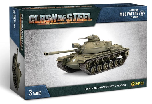 M48 Medium Tank Platoon (x3 Plastic)