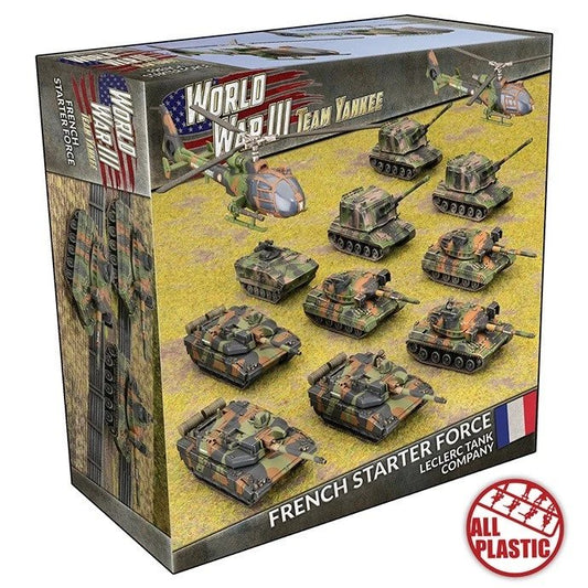 WWIII Team Yankee: Starter Force - NATO French Leclerc Tank Company
