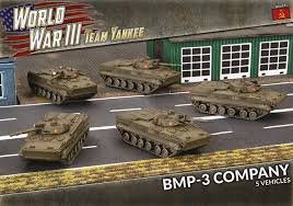 BMP-3 Company (WWIII x5 Tanks Plastic)