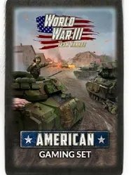American Gaming Set (WWIII x20 Tokens, x2 Objectives, x16 Dice)