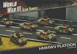 HMMWV Platoon (WWIII x6 Tanks Plastic)