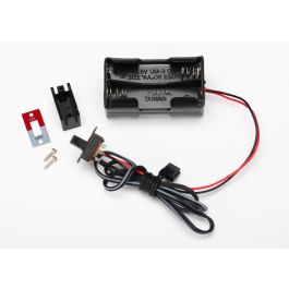 BATTERY HOLDER 4-CELL/ON-OFF