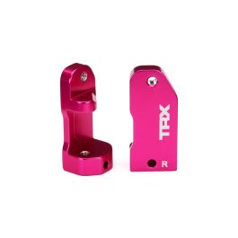 Pink Aluminum Caster Blocks (L&R)