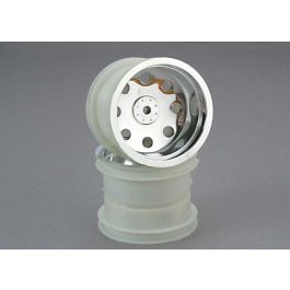 2.2' Chrome Finish Front Wheels)