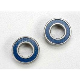 6 X 12 X 4MM BALL BEARING (2) BLUE RUBBER SHEILD R EVO
