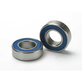 (03/23/23)8 X 16 X 5MM BALL BEARING (2) BLUE RUBBER SHEILD R EV