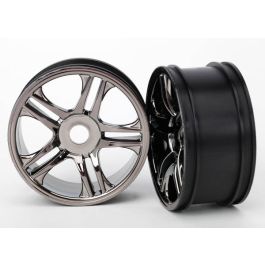 Wheels Split Spoke Black Chrome Rear XO-1 (2)
