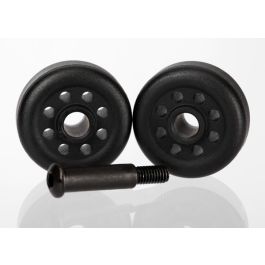 WHEELS (2) / AXLE (1) (FOR WHEELIE BAR, #6978