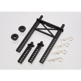 Traxxas 1/16th Rally Front/Rear Body Mounts & Posts)
