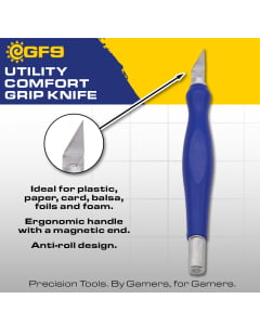 Utility Comfort Grip Knife (x1)