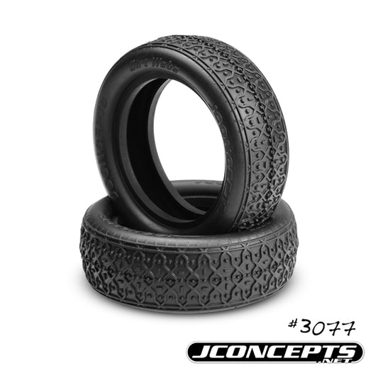 Dirt Webs Tires, Green Compound, Fits 2.2 2WD Front Wheel