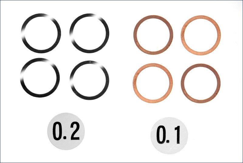 12X15MM SHIM SET(0.1/0.2/4PC