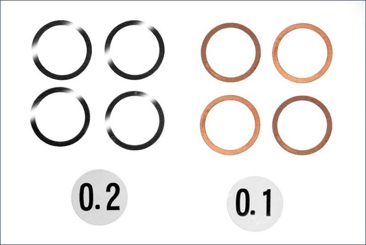 12X15MM SHIM SET(0.1/0.2/4PC