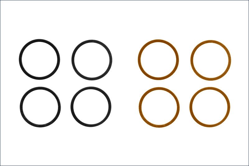 10 X 12MM SHIM SET (0.1/0.2) (4)