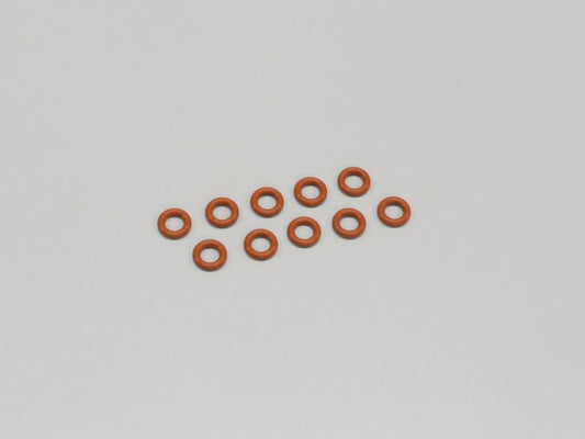 SILICONE O-RING(P5/ORANGE)10PC
