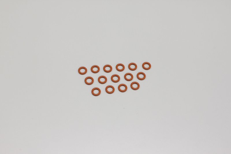 Kyosho P6 Orange 6mm Silicone O-Rings (10)