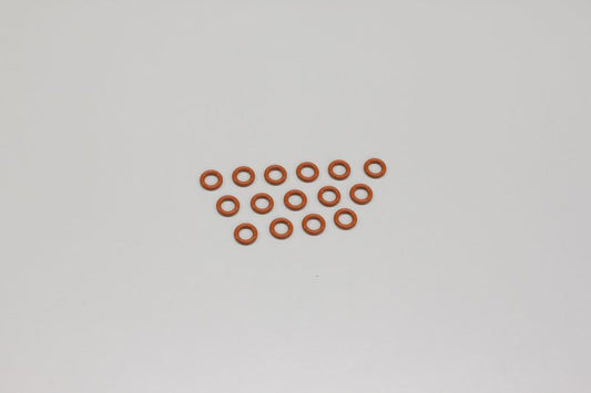 Kyosho P6 Orange 6mm Silicone O-Rings (10)