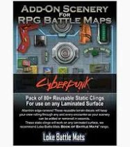 Add-On Scenery Pack: RPG Maps Cyberpunk