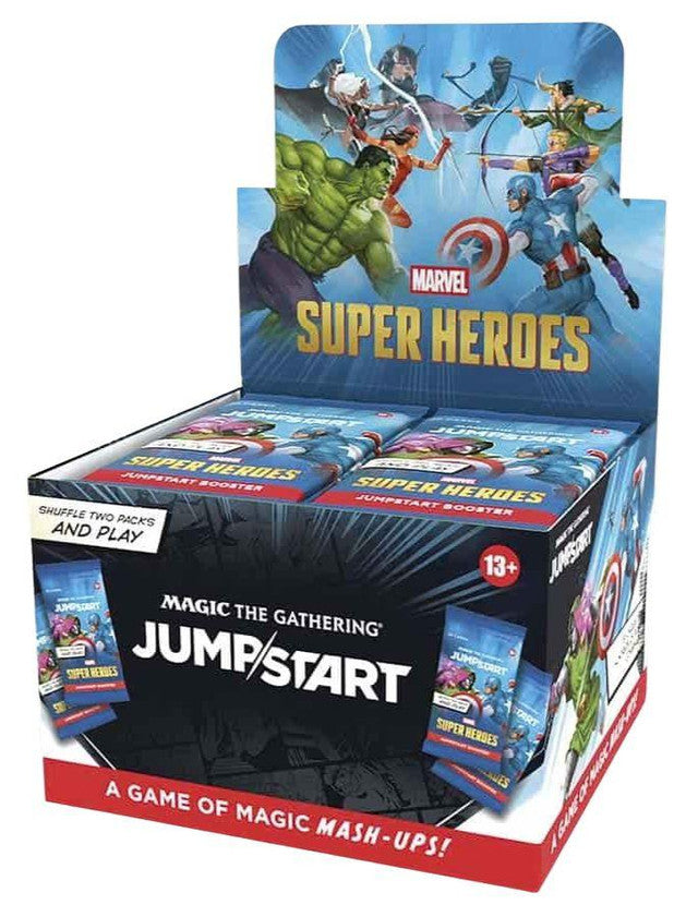 MTG: Marvel Super Heroes Jumpstart Booster Display (18 Packs)