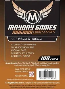 Sleeves: Magnum Copper Sleeves 65mm x 100mm (7 Wonders)(100)